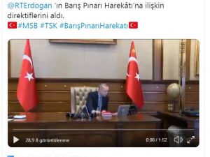Cumhurbaşkanı Erdoğan’dan Barış Pınarı Harekatı’na ilişkin direktifler