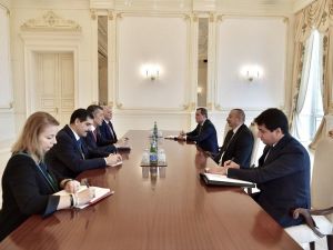 Cumhurbaşkanı Aliyev, Milli Eğitim Bakanı Selçuk’u kabul etti