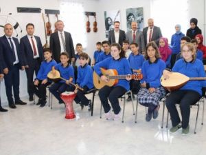 Ortaokulda Müzik Atölyesi açıldı