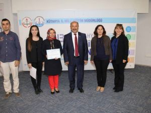 Kütahya’da Mesleki eğitim alanında ’Proje Yazma ve Uygulama Eğitimi’ sertifika töreni