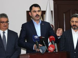 Bakan Kurum ’Güvenli Bölge’deki kentleşmeyle ilgili konuştu