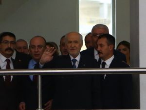 Devlet Bahçeli parti genel merkezine geldi