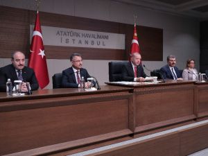 Cumhurbaşkanı Erdoğan: “Münbiç konusunda kararımızı verdiğimiz gibi uygulama aşamasındayız”