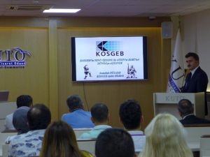 KUTO’da KOSGEB Yeni Destek Paketleri bilgilendirme toplantısı