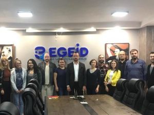 Dört ülkeden EGEİD’e ziyaret