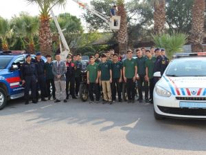 Adnan Menderes Proje İHL öğrencilerinden Mehmetçik ziyareti