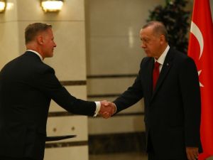 Cumhurbaşkanı Erdoğan, Finlandiya Büyükelçisini kabul etti