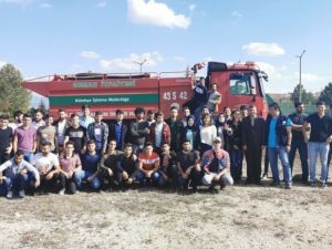 DPÜ KTBMYO’da Orman Yangınları Uygulamalı Eğitimi