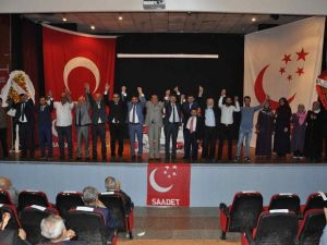 Saadet Partisi Menemen’de kongresini yaptı