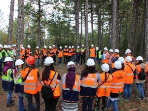 Kütahya’da genç ormancılara uygulamalı ve teorik eğitim