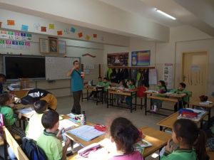 Şaphane’de flor vernik uygulaması