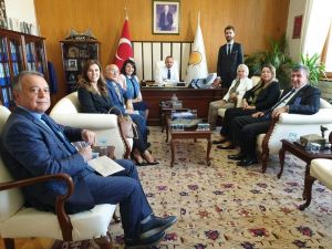 Çanakkale Belediye Meclis üyeleri Ankara’da