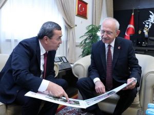 Başkan Batur’dan Kılıçdaroğlu’na sürpriz ziyaret