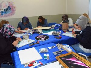 Filografi sanatını Yunusemre’de öğreniyorlar