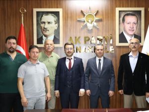 Vatan Partisi Çanakkale teşkilatından AK Parti İl Başkanlığına ziyaret
