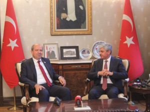 Başbakan Tatar’dan Vali Doğan ve Başkan Savaş’a ziyaret