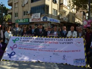 Nazilli’de KETEM ekiplerinden erken tanı için çağrı