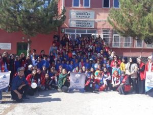 DPÜ Damla Topluluğu’ndan Gökçeler İlk ve Ortaokulu’na ziyaret