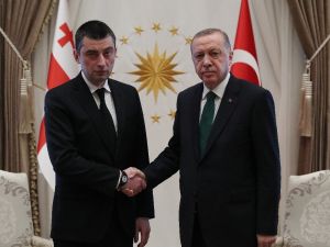 Cumhurbaşkanı Erdoğan, Gürcistan Başbakanı Gakharia ile görüştü