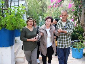 Fatma Girik, 2 ay tedavinin ardından Bodrum’a döndü