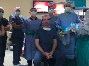 EÜ’de robotik cerrahide bir ilk