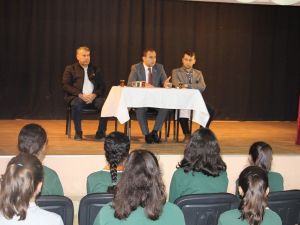 Kaymakamlık mesleği öğrencilere anlatıldı