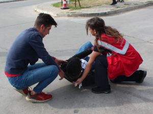 Hastanedeki tatbikatı gerçek sandılar