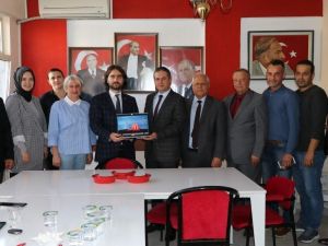 AK Parti Çanakkale teşkilatından MHP’ye ’hayırlı olsun’ ziyareti