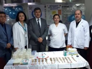Aydın Atatürk Devlet Hastanesi diyabete dikkat çekti