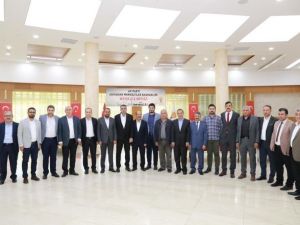 AK Parti İl Başkanı Dağtekin, ilçe başkanlarıyla bir araya geldi