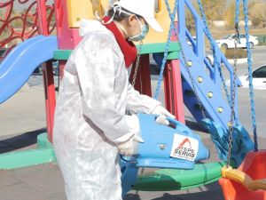 Tepe Servis AVM’lerdeki çocuk oyun alanları çevreye duyarlı ürünlerle dezenfekte etti