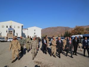 Bakan Yardımcısı Ersoy ile Jandarma Genel Komutanı Çetin Tunceli’de