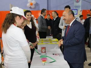 Ortaokulda 4006 TÜBİTAK Bilim Fuarı ve Destekleme Programı açılışı yapıldı