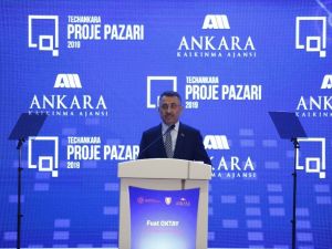 Cumhurbaşkanı Yardımcısı Oktay TechAnkara Proje Pazarı programında konuştu