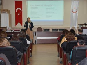 Aydın’da sağlık personeline iş güvenliği eğitimi verildi