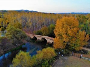 Osmanlı kervanlarını taşıyan tarihi köprü dimdik ayakta