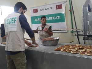 Terörden temizlenen Kuzey Suriye’ye ‘Yardım Harekatı’