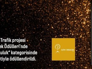 Motorcu Dostu Trafik projesine ’Altın Örümcek’ ödülü