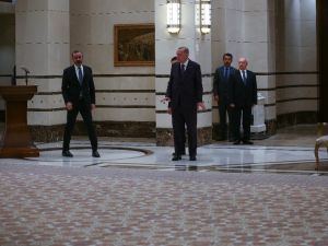 Cumhurbaşkanı Erdoğan, Ekvator Büyükelçisini kabul etti