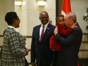 Cumhurbaşkanı Erdoğan, Zimbabve Büyükelçisini kabul etti