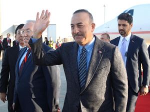 Dışişleri Bakanı Çavuşoğlu, Japon mevkidaşı Motegi ile görüştü