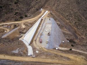 Kelebek Barajı yeni yılla birlikte su tutmaya başlayacak