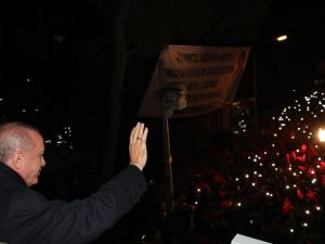 Cumhurbaşkanı Erdoğan Kiraz’da konuştu