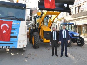 Simav Belediyesi’ne 3 yeni araç