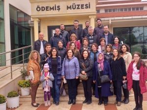 Ödemişli öğretmenler müzeye akın etti