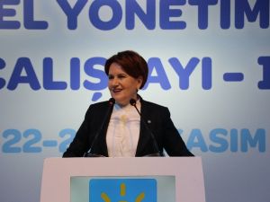 İYİ Parti Lideri Akşener: "Ev temizlemekten yoruldum"