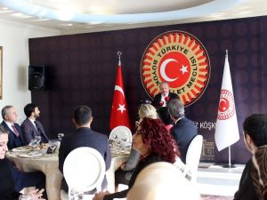 TBMM Başkanı Şentop öğretmenlerle bir araya geldi