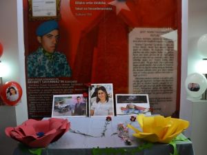 Şehit öğretmenler unutulmadı