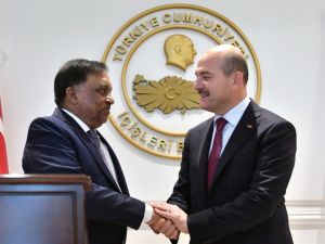 İçişleri Bakanı Soylu, Bangladeşli mevkidaşını ağırladı