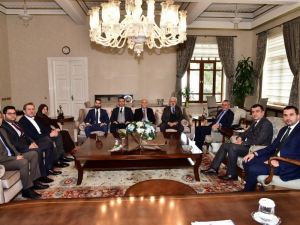 AK Parti İl Başkanı Hızlı’dan Vali Deniz’e ziyaret